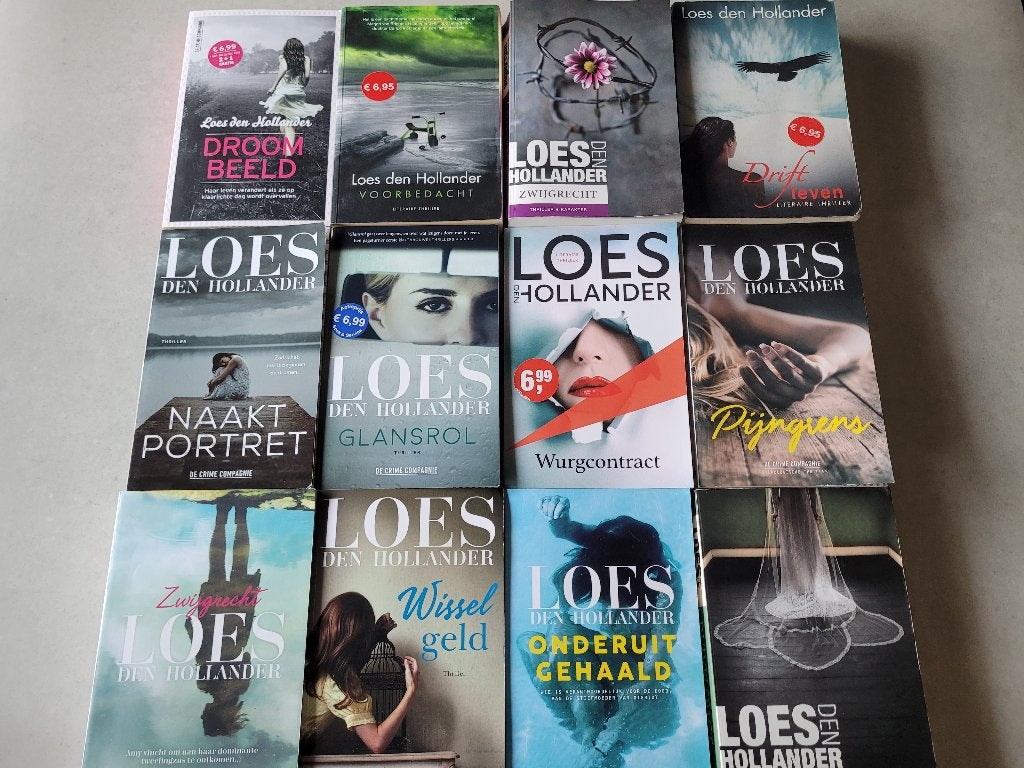 Loes den Hollander Thrillers, Gelezen, Loes den Hollander, Ophalen of Verzenden, Nederland