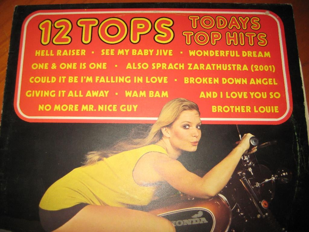 LP, 12 Tops, Today Top Hits, Ophalen of Verzenden, Zo goed als nieuw, 12 inch