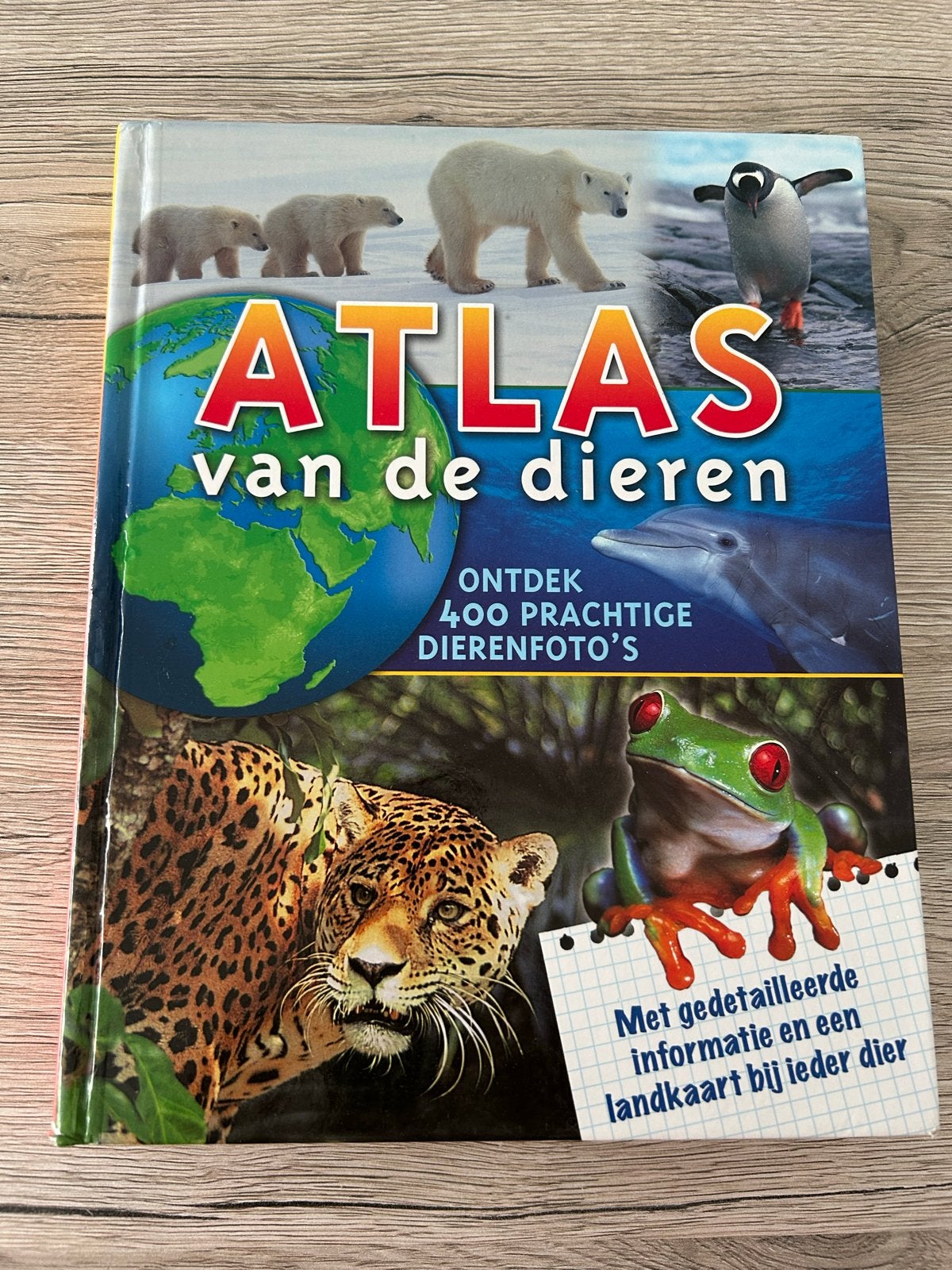 Atlas van de Dieren - Ontdek de Dierenwereld, Boeken, Ophalen of Verzenden, Zo goed als nieuw, Natuur algemeen