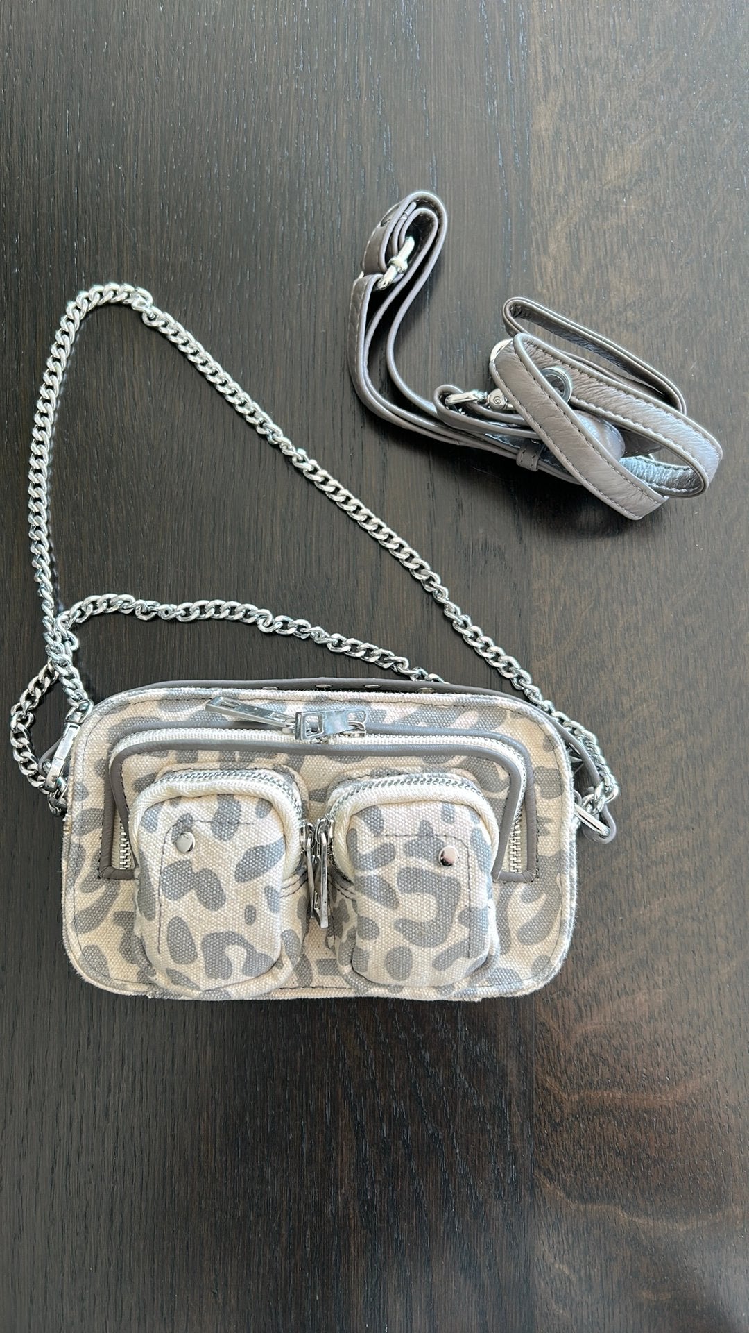 Núnoo Crossbody (nieuw), Verzenden, Nieuw, Beige, Overige merken