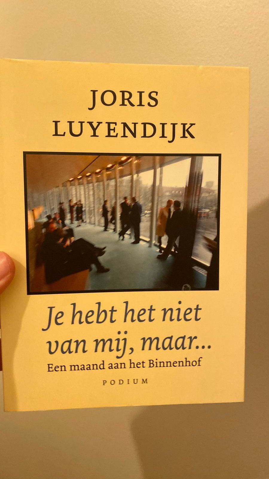 Je hebt het niet van mij, maar... - Joris Luyendijk, Ophalen of Verzenden, Zo goed als nieuw, Politiek en Staatkunde, Nederland