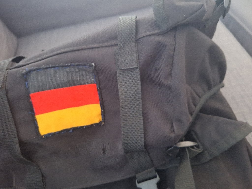 Travel- of festival rugzak, zwart, Overige merken, 40 cm of meer, Ophalen of Verzenden, Zo goed als nieuw