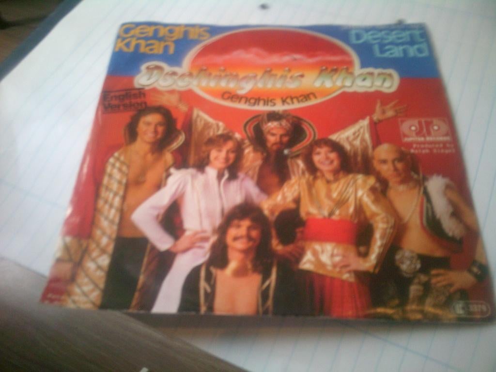 DSCHINGHIS KHAN GINGHIS KHAN - DESERT LAND, 7 inch, 1980 - 1989, Ophalen of Verzenden, Zo goed als nieuw