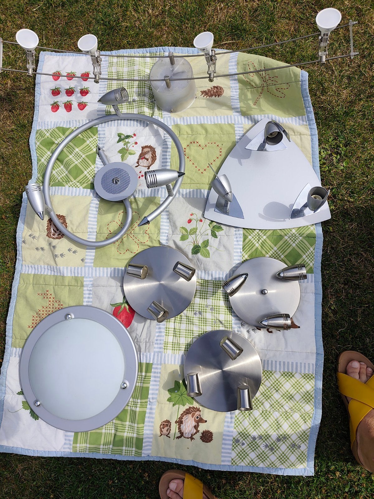 Diverse plafondlampen wegens interieur veranderi, Huis en Inrichting, Lampen | Overige, Ophalen