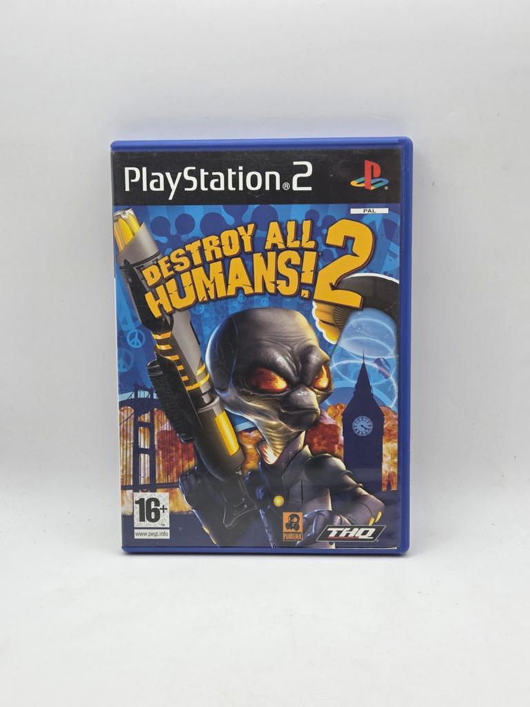 Destroy All Humans! 2 PS2, Spelcomputers en Games, Avontuur en Actie, Gebruikt, THQ, 1 speler