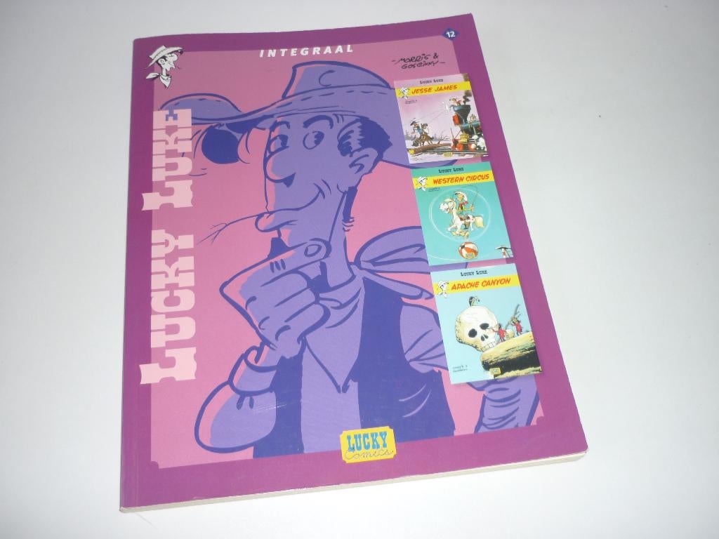 Lucky Luke integraal deel 12, Boeken, Stripboeken, Eén stripboek, Verzenden, Gelezen