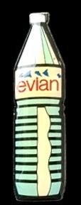 Evlan mineraalwater pin, Verzenden, Nieuw, Merk, Speldje of Pin
