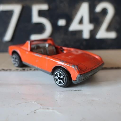 VW Porsche 914 schaalmodel 1:43 Politoys Italy VoPo, Ophalen of Verzenden, Gebruikt, Auto, Overige merken