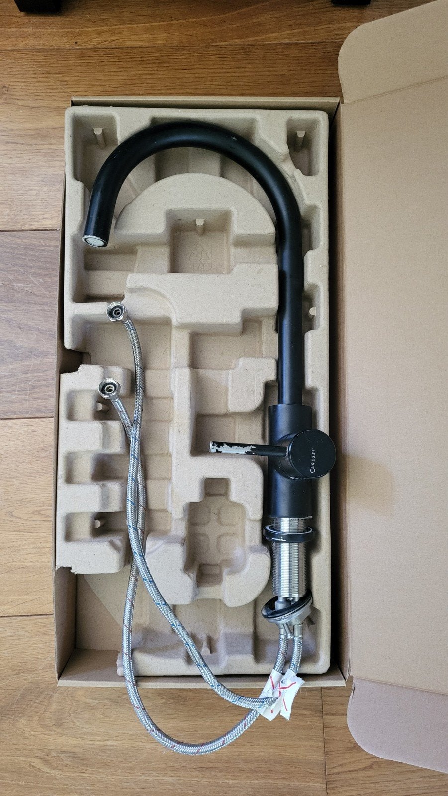 Caressi Mengkraan Mat Zwart 40cm Hoog, Ophalen of Verzenden, Gebruikt, Kraan