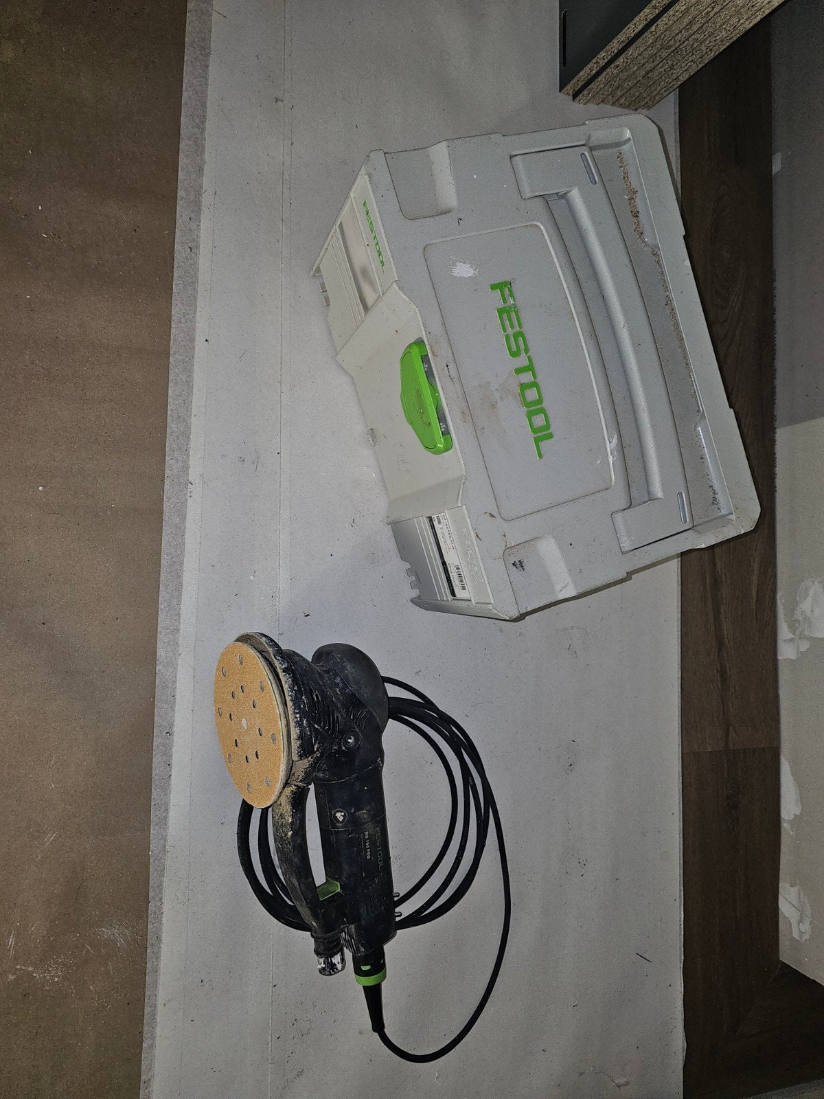 Festool Rotex RO 150 FEQ-Plus Excentrische Schuurmachine, Doe-het-zelf en Verbouw, Ophalen, Gebruikt, 600 tot 1200 watt, Excentrische schuurmachine