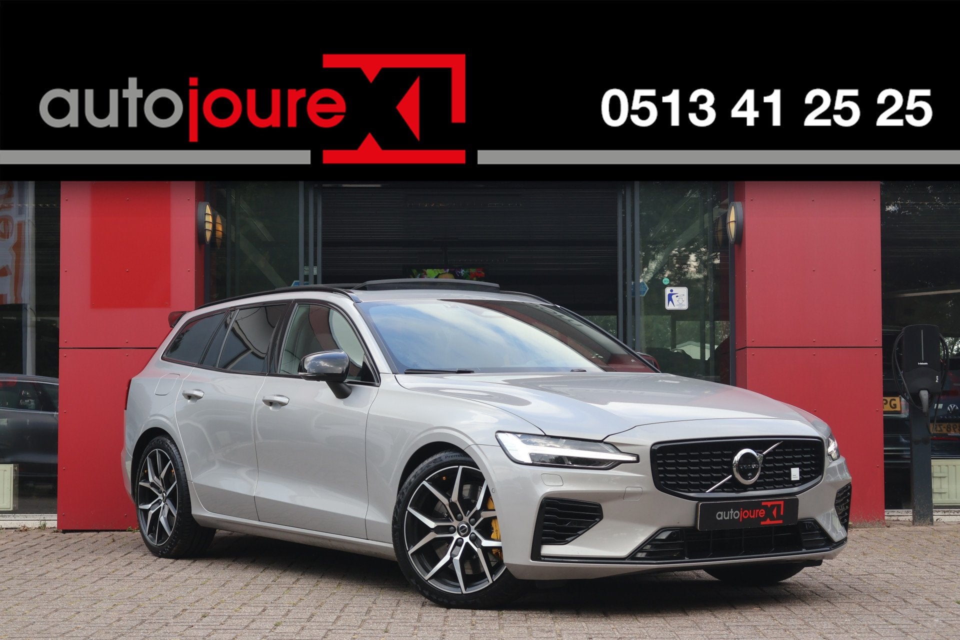 Volvo V60 2.0 T8 Plug-in hybrid AWD 455pk Polestar Engineere, Auto's, Volvo, Automaat, Gebruikt, 4 cilinders, Leder