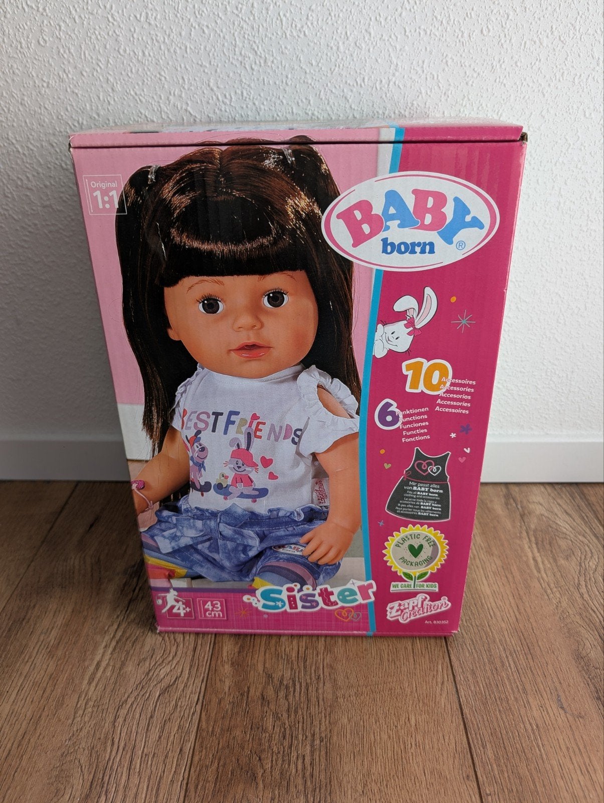 BABY born Sister pop - Nieuw in doos, Ophalen of Verzenden, Nieuw, Babypop