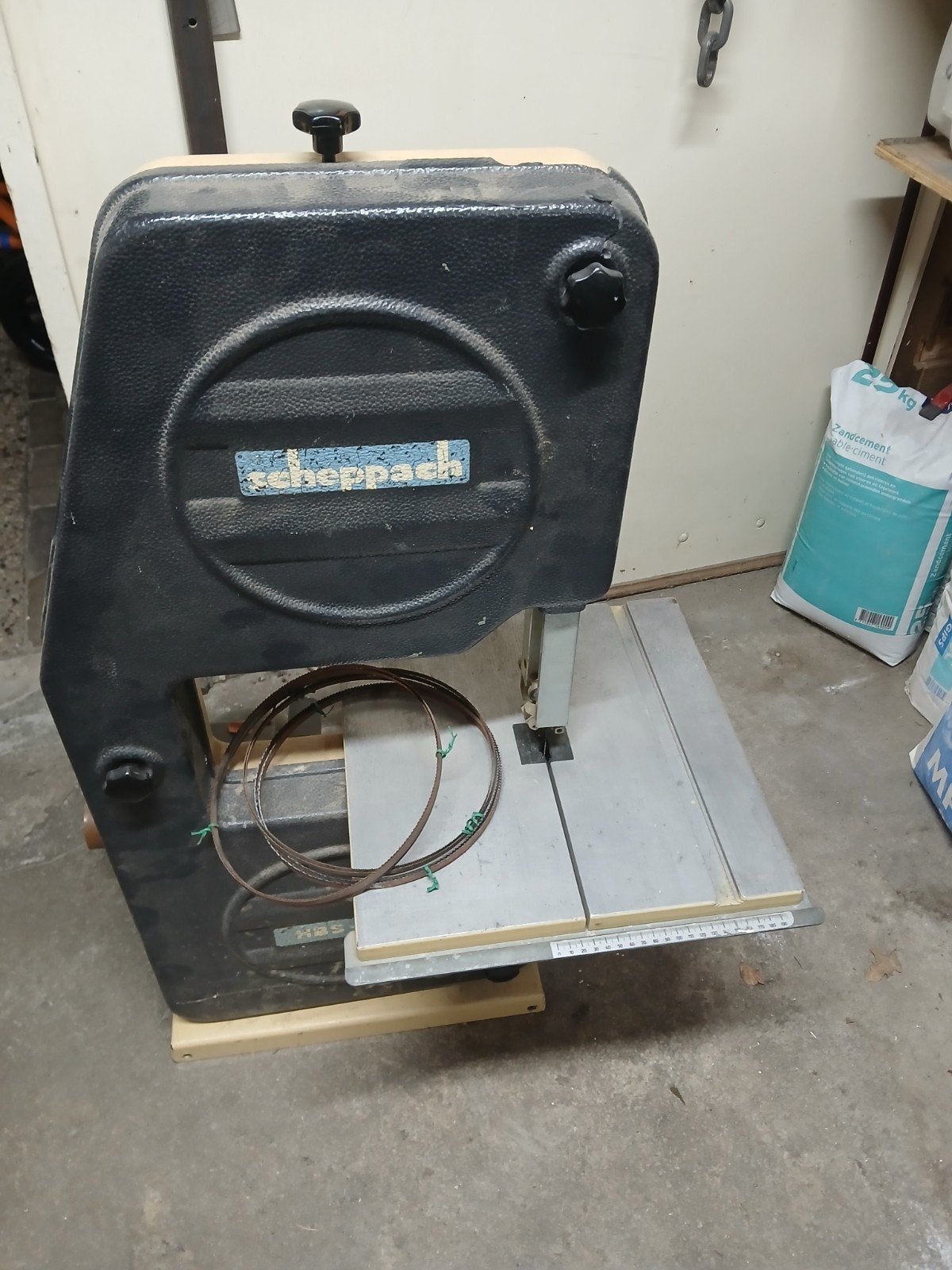 Scheppach Prima HBS 32 Lintzaag - Gebruikt, Ophalen, Gebruikt, 600 tot 1200 watt, Lintzaag