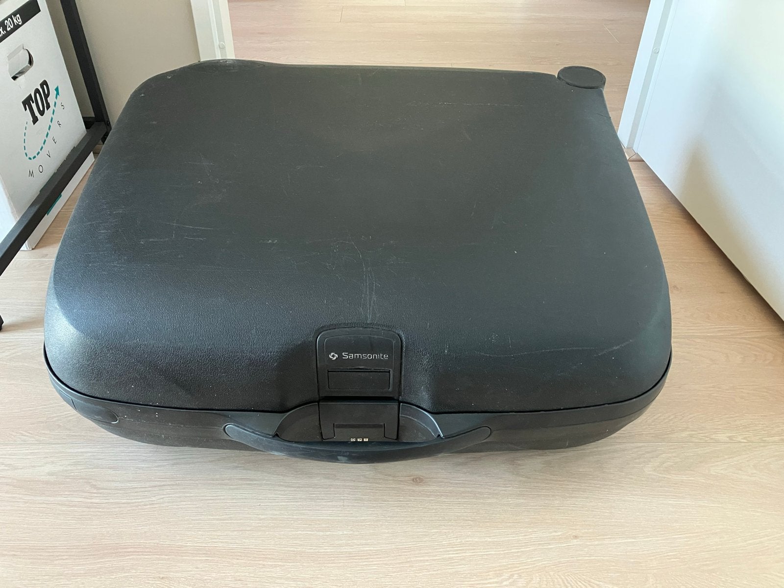 Samsonite koffer - Zwart, hard kunststof, met slot, Ophalen, Gebruikt, Hard kunststof, Slot