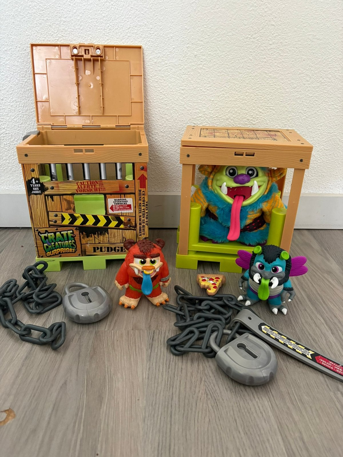 Crate Creatures Surprise Pudge en andere monsters, Ophalen of Verzenden, Gebruikt, Jongen of Meisje