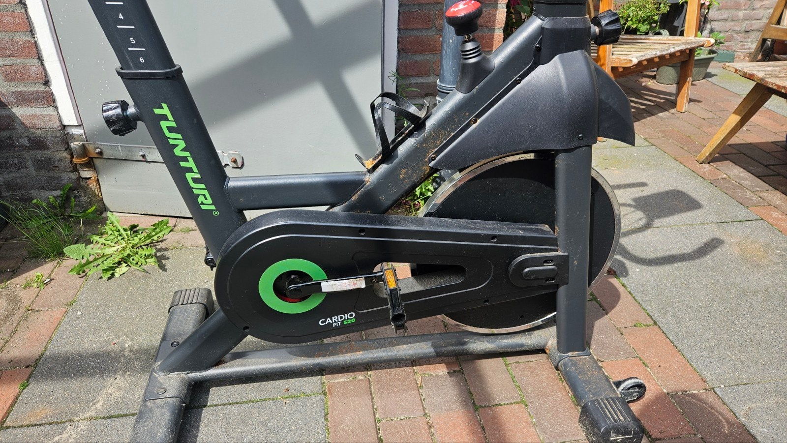 Tunturi Cardio Fit S20 Hometrainer - Gebruikt, Sport en Fitness, Fitnessapparatuur, Ophalen, Gebruikt, Benen, Hometrainer