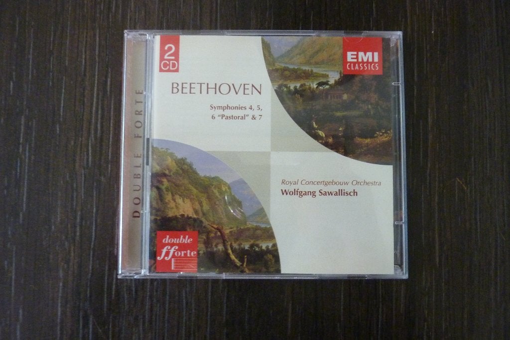 Beethoven Symphonies 4, 5, 6 "Pastorale" E 7 - Sawallisch, Overige typen, Ophalen of Verzenden, Zo goed als nieuw, Classicisme