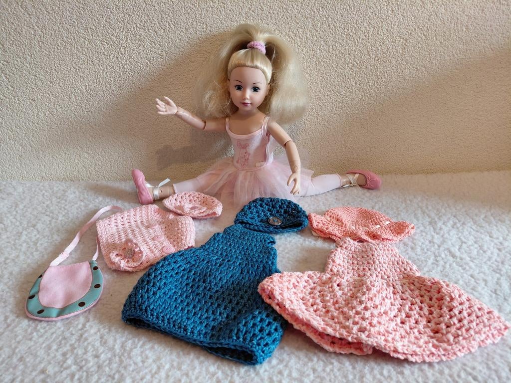 Leuke Jolina Ballerina Pop + Extra Kleding., Ophalen of Verzenden, Gebruikt, Overige typen