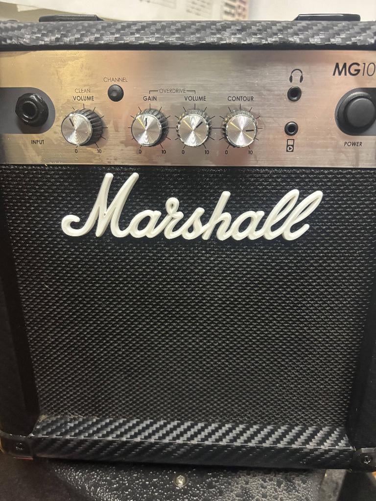 Marshall MG10CF, Ophalen of Verzenden, Zo goed als nieuw, Gitaar, Minder dan 50 watt
