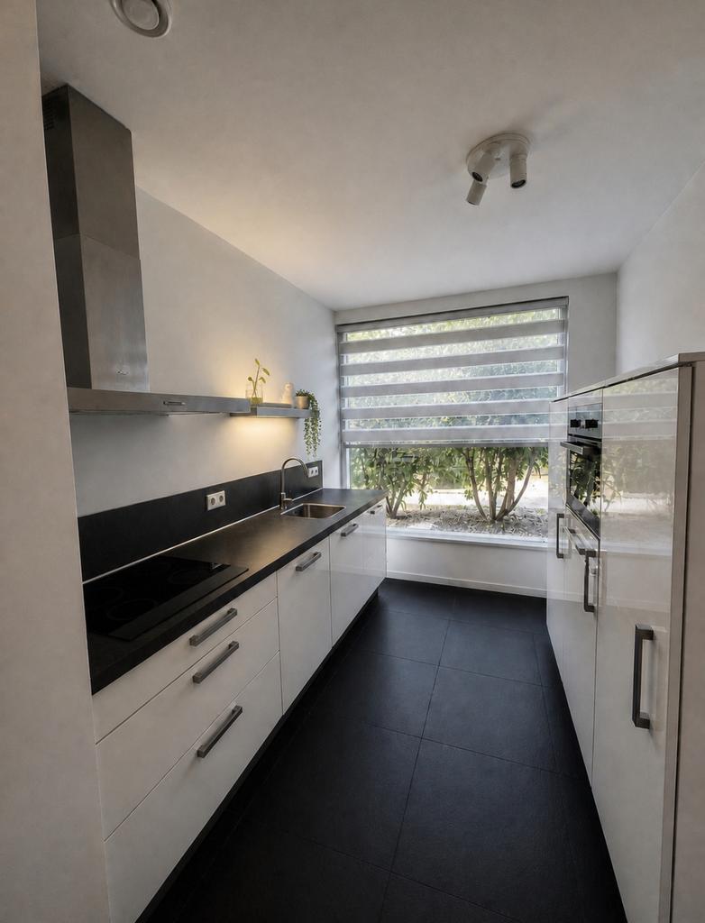Complete Rechte Keuken Wandkast + Apparatuur + GEDEMONTEERD, Wit, Dubbelwandige keuken, Ophalen of Verzenden, Composiet