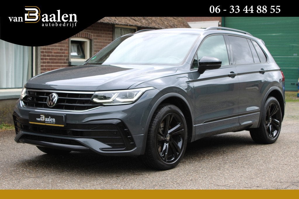 Volkswagen Tiguan 1.4 TSI eHybrid R-Line Business+ SOh 90,1%, 1716 kg, Stof, 4 cilinders, Automatische klimaatregeling