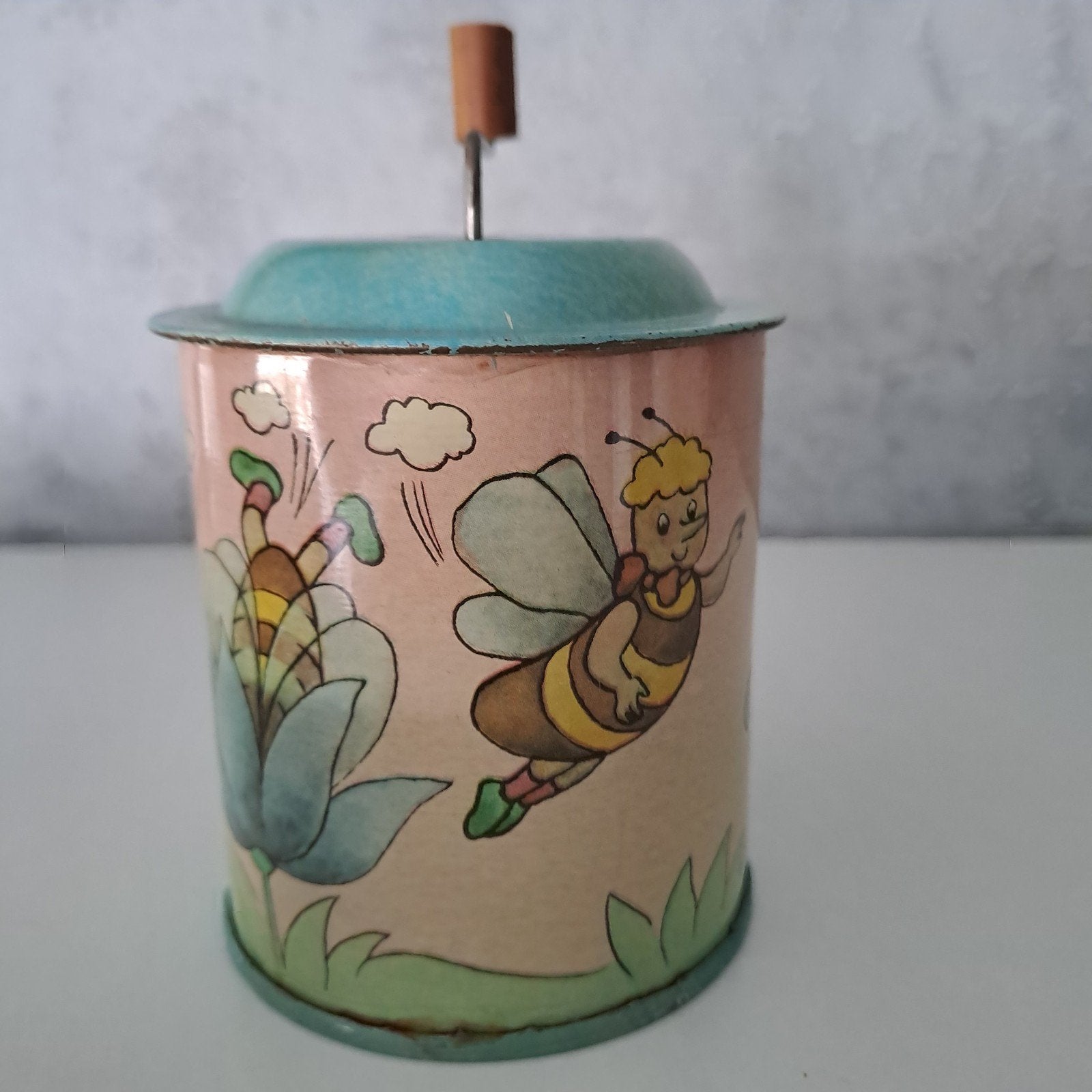 Vintage Muziekdoosje - Tokkeldoosje, Ophalen