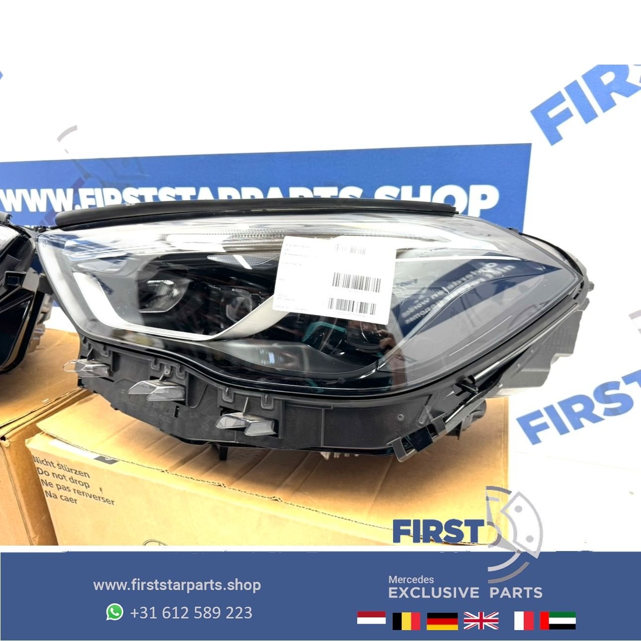 H247 GLA FACELIFT MULTIBEAM KOPLAMP LINKS A2479064101 Merced