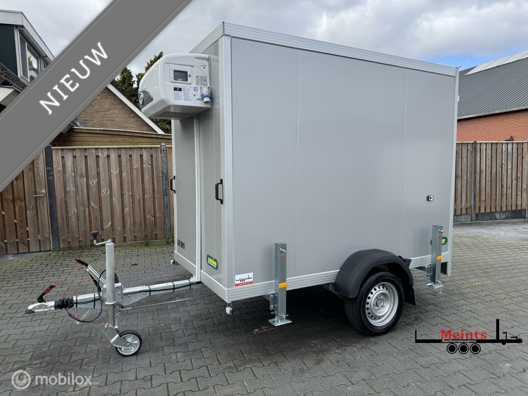 NIEUWE Koelwagen koel aanhanger 250x130x190 1300KG SCHERP, Nieuw
