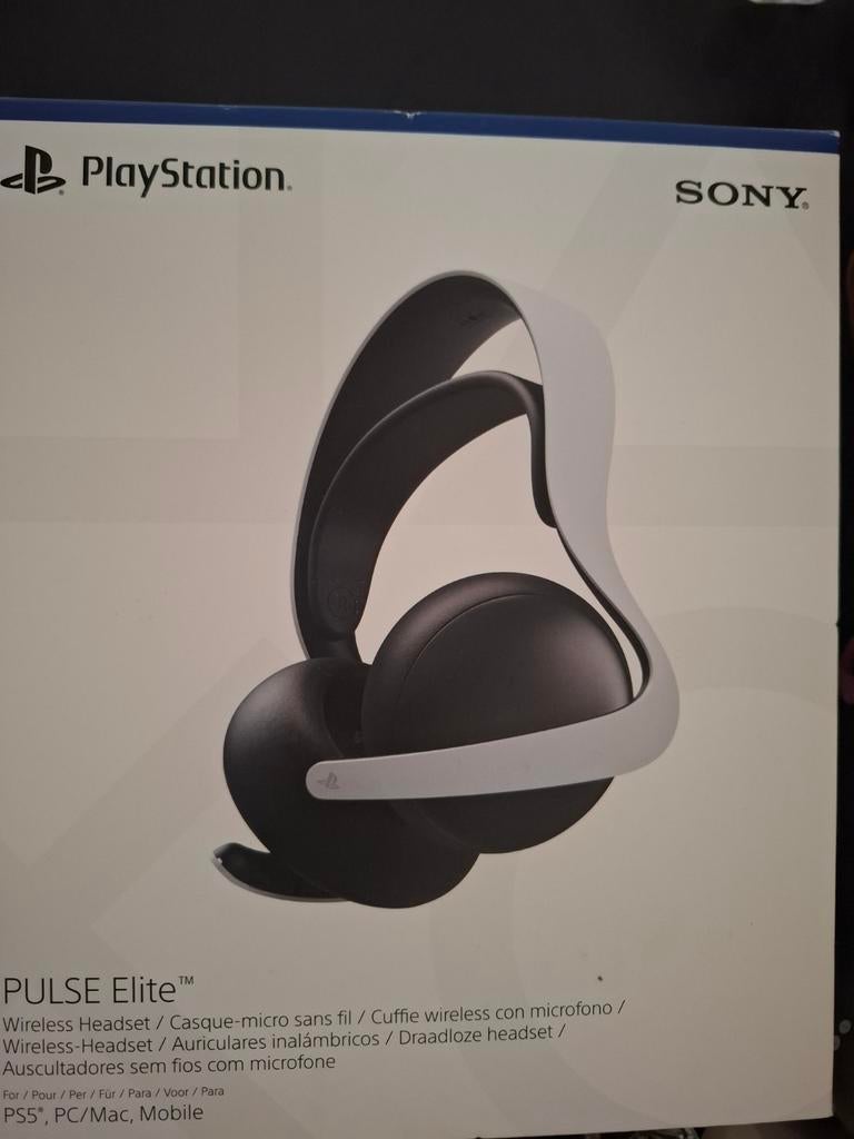 Sony PlayStation PULSE Elite Wireless Headset, Ophalen of Verzenden, Zo goed als nieuw, PlayStation 5