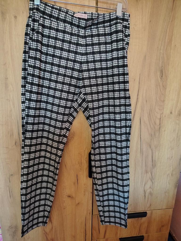 Studio Anneloes broek zwart/wit ruit maat L, Kleding | Dames, Studio Anneloes, Zwart, Maat 42/44 (L), Ophalen of Verzenden