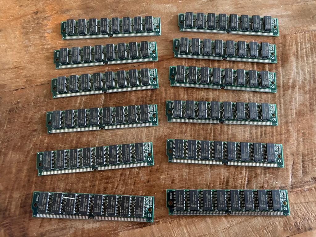 12x 16MB EDO SIMM geheugen – ideaal voor retro PC, Ophalen of Verzenden