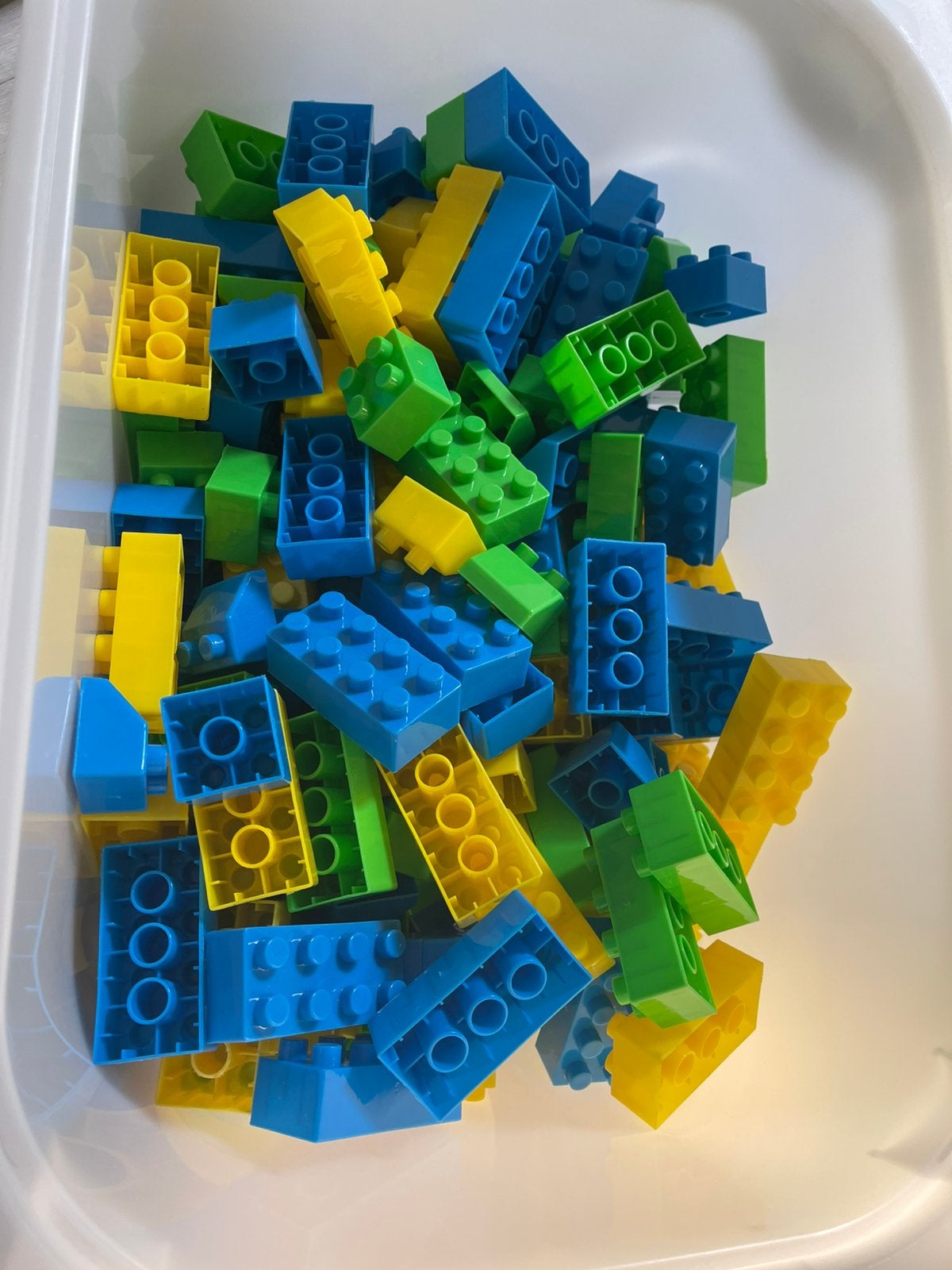 Bouwblokjes voor kinderen (zonder bak), Ophalen, Gebruikt