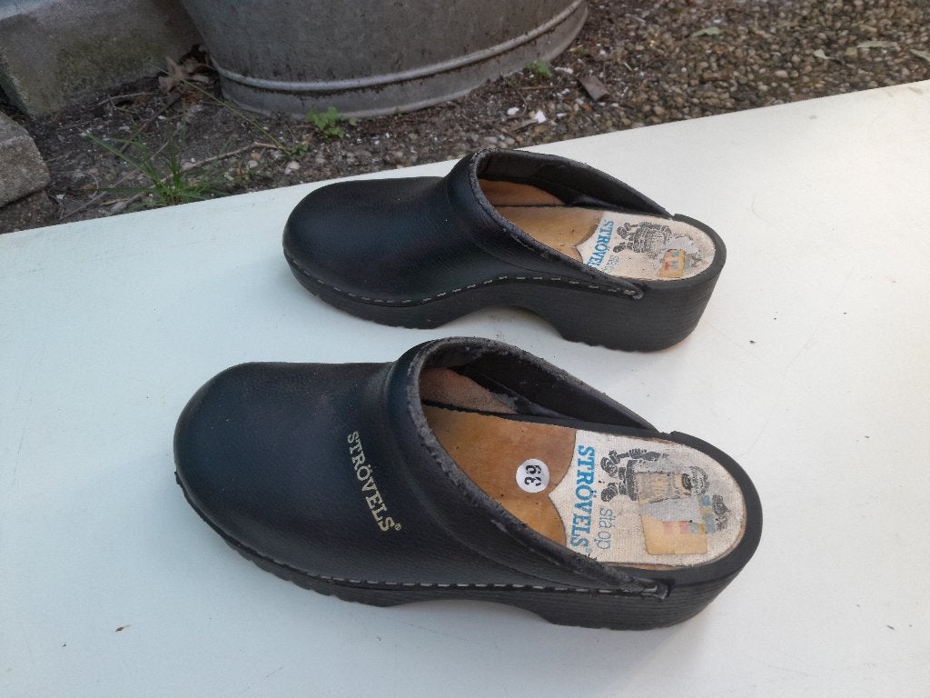 Strovels klompen, schoenklompen maat 39, Ophalen of Verzenden, Zo goed als nieuw, Schoenen