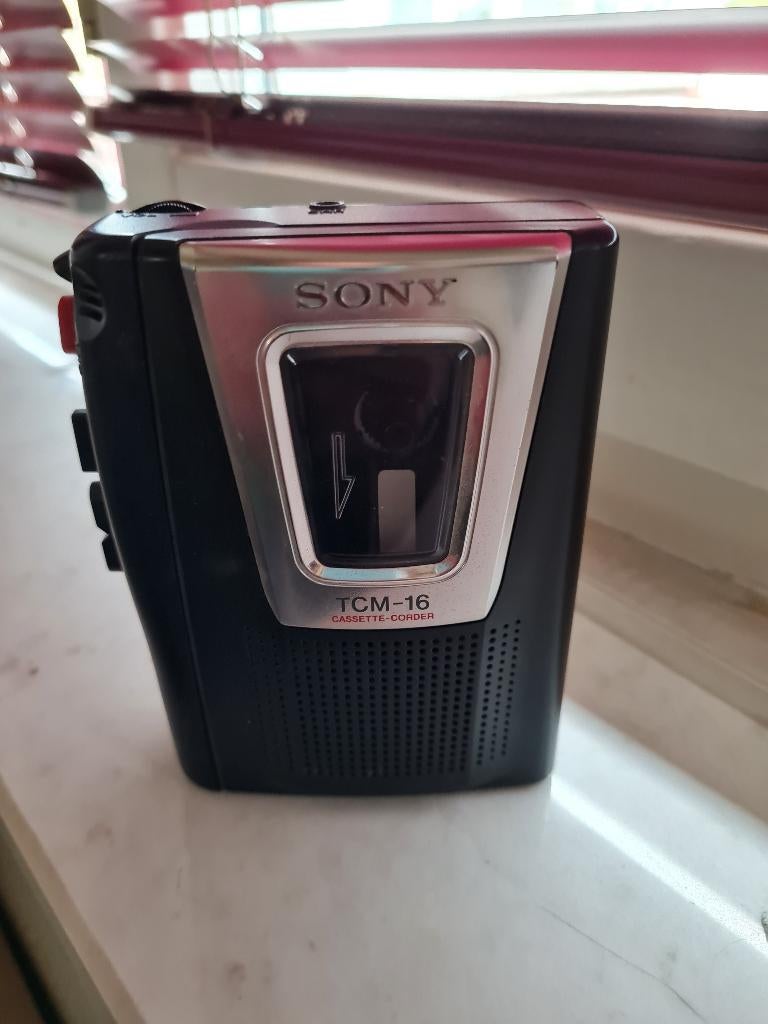 Sony casette recorder walkman voicrecorder, Audio, Tv en Foto, Walkmans, Discmans en Minidiscspelers, Ophalen, Walkman