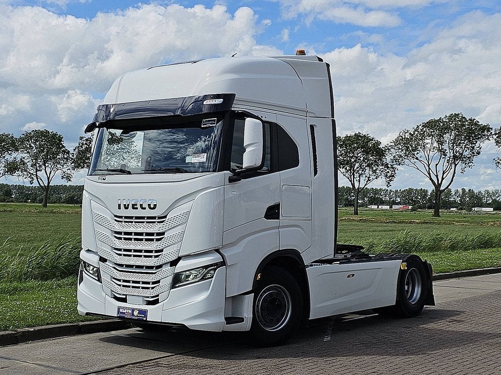 IVECO S-WAY AS440S51 standklima,full air, Auto's, Automaat, Euro 6, Iveco, Wit
