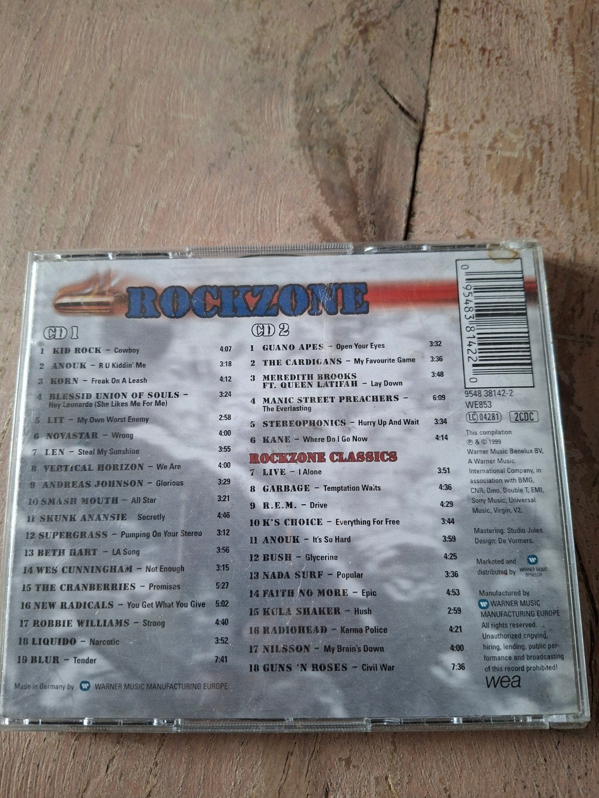 TMF Rock Zone - Inclusief gratis bonus CD, Gebruikt, Inclusief doosje, Overige genres, Ophalen of Verzenden