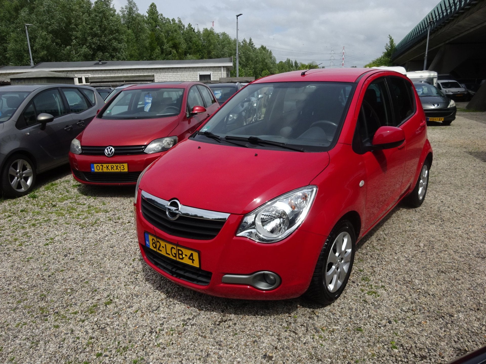 Opel Agila 1.2 Enjoy airco electr ramen, Voorwielaandrijving, 4 cilinders, Origineel Nederlands, Bedrijf