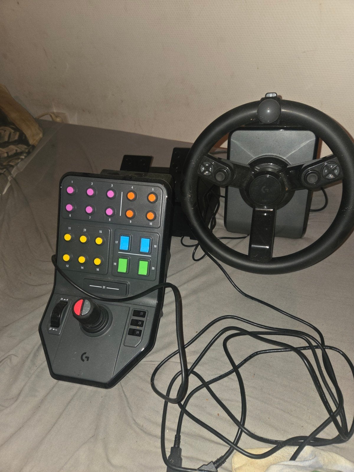 Logitech G Saitek Farm Simulator Heavy Equipment Bundle, Spelcomputers en Games, Ophalen, Overige merken, Zo goed als nieuw