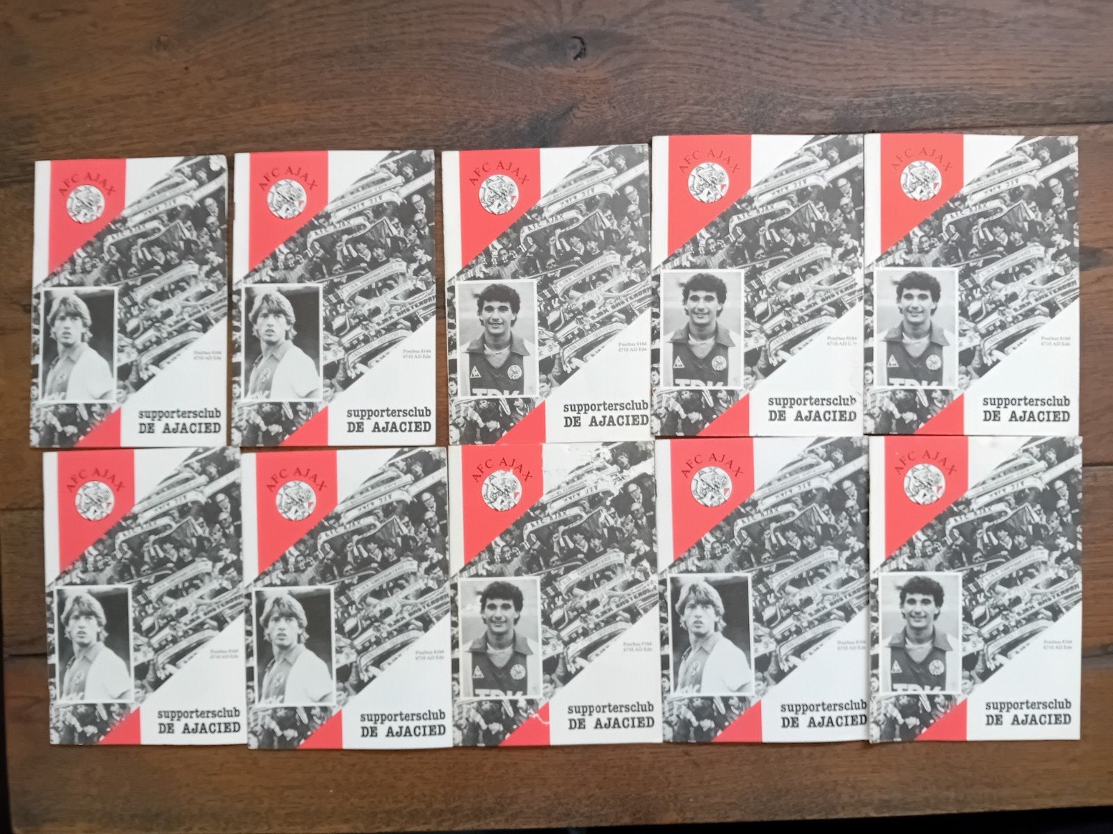 10x De Ajacied – 1984 – Ajax supportersclub, Ophalen of Verzenden, Ajax, Boek of Tijdschrift