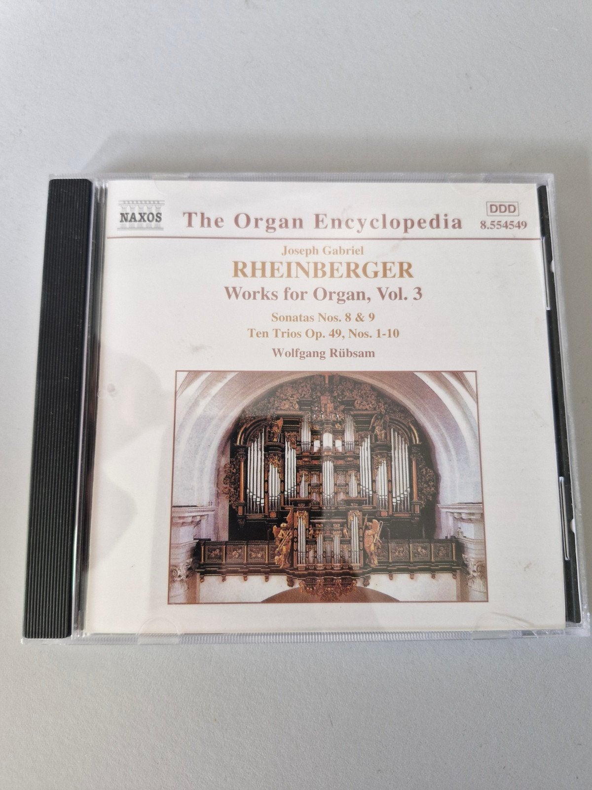 Orgel CD: Rheinberger Works for Organ Vol. 3  Wolfgang Rüb, Gebruikt, Overige componisten, Overige typen, Ophalen of Verzenden
