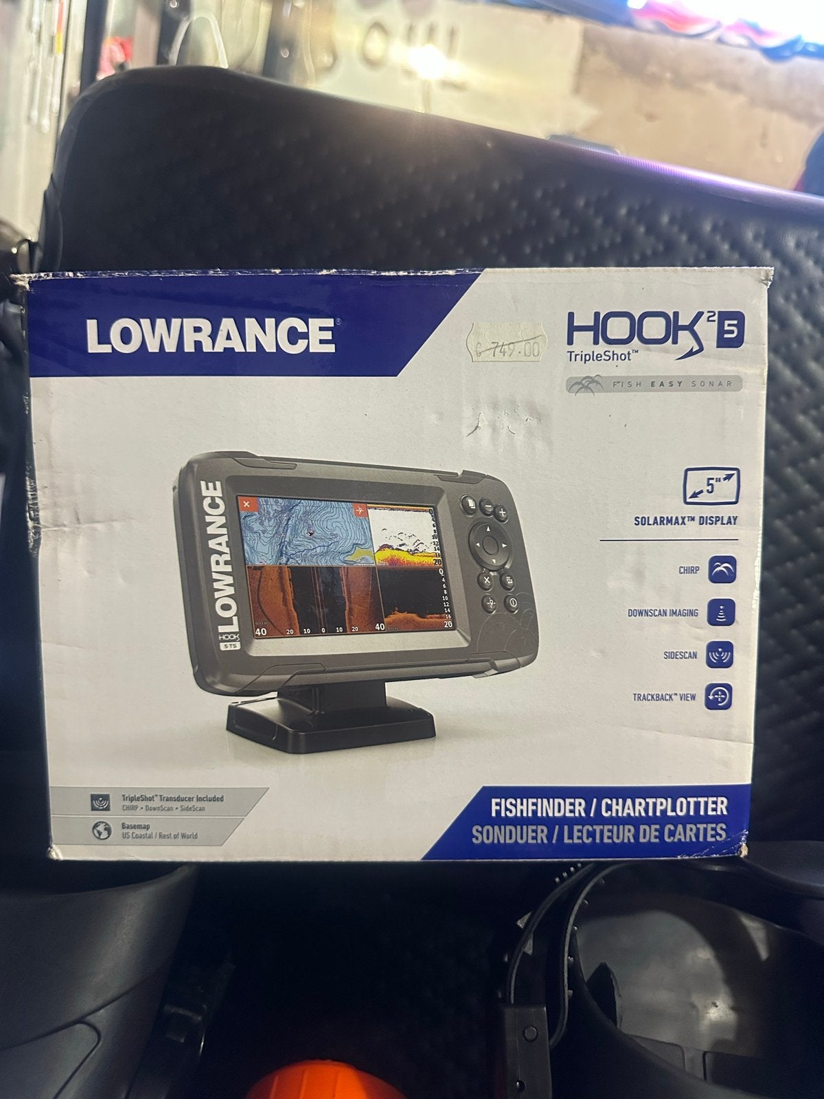 Savage Gear High Rider bellyboat met Lowrance Hook2 Fishfind, Ophalen, Zo goed als nieuw, Overige typen