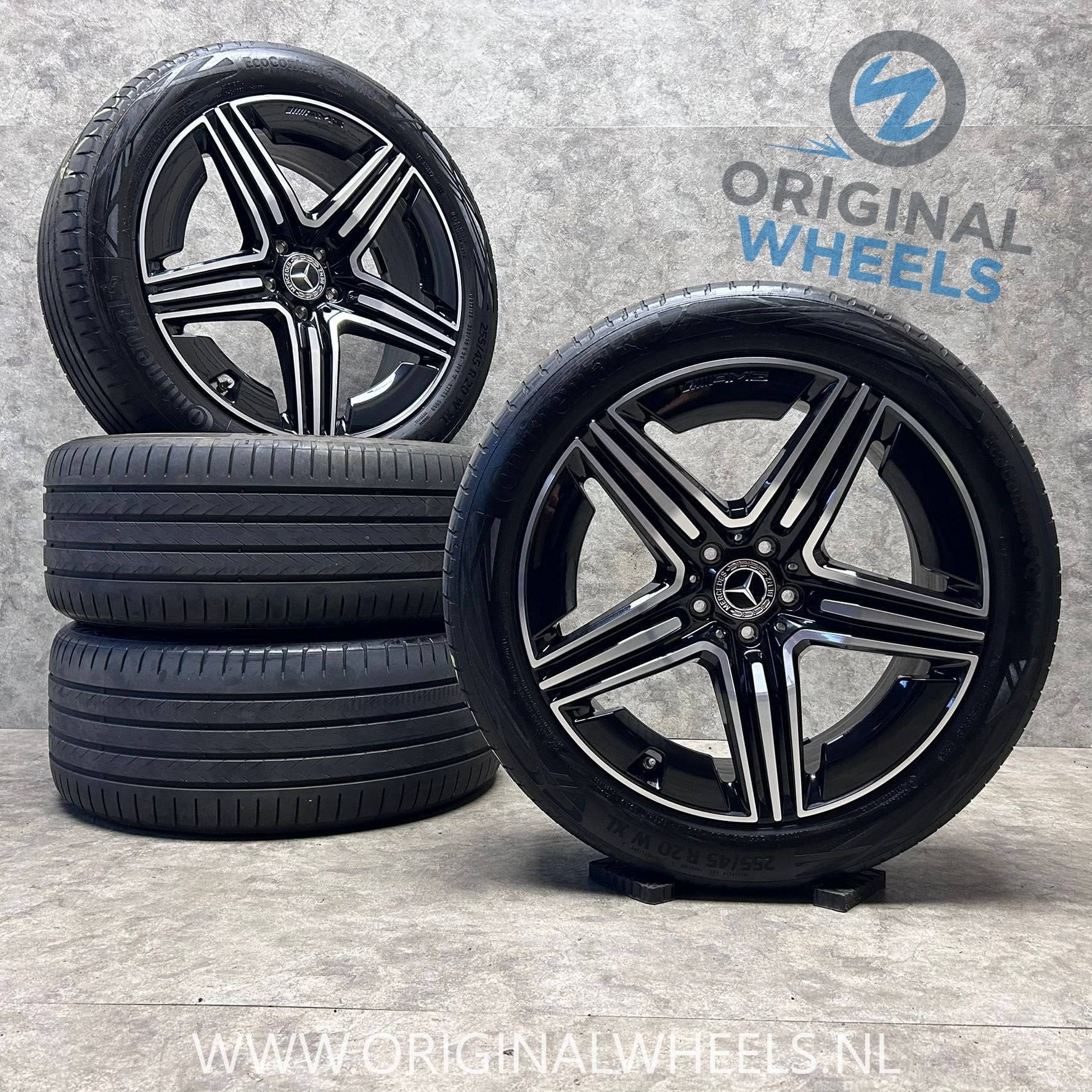 20 inch originele AMG velgen + zomerbanden Mercedes GLC X254, Auto-onderdelen, Gebruikt, 255 mm, -, -