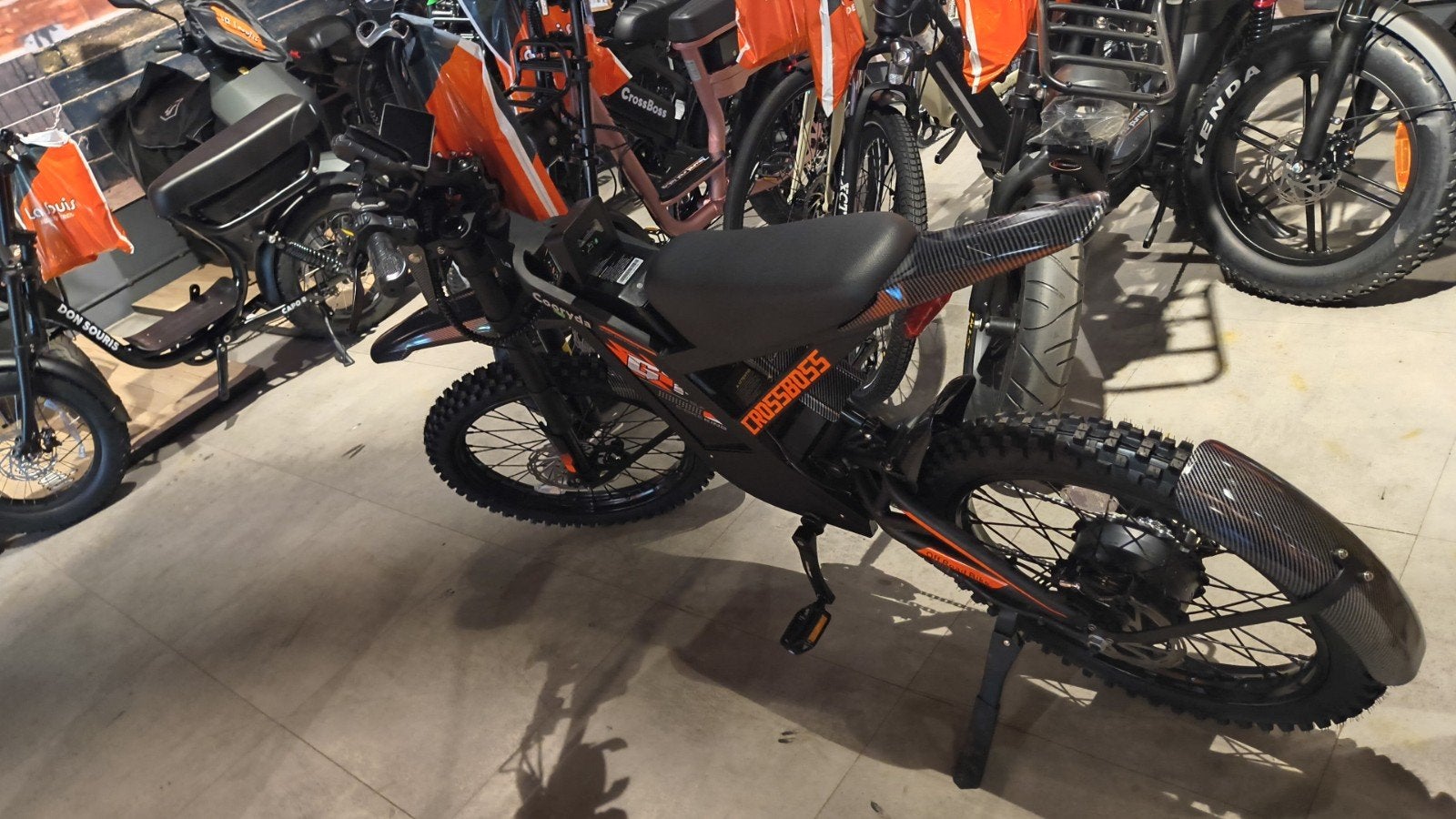 Stoere Cross E-bike - gt 2000 nieuw met 35 km op teller, Overige merken, Ophalen of Verzenden, Zo goed als nieuw, 51 tot 55 cm