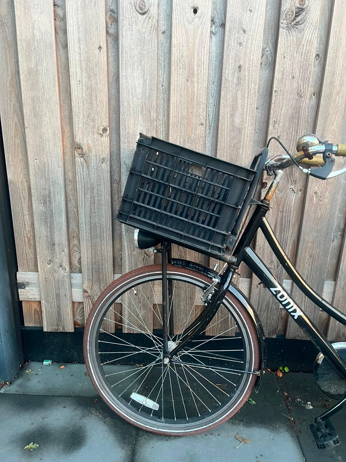 ZONIX meisjesfiets met mandje - Gebruikt, Velgrem, Ophalen of Verzenden, Handrem, Gebruikt