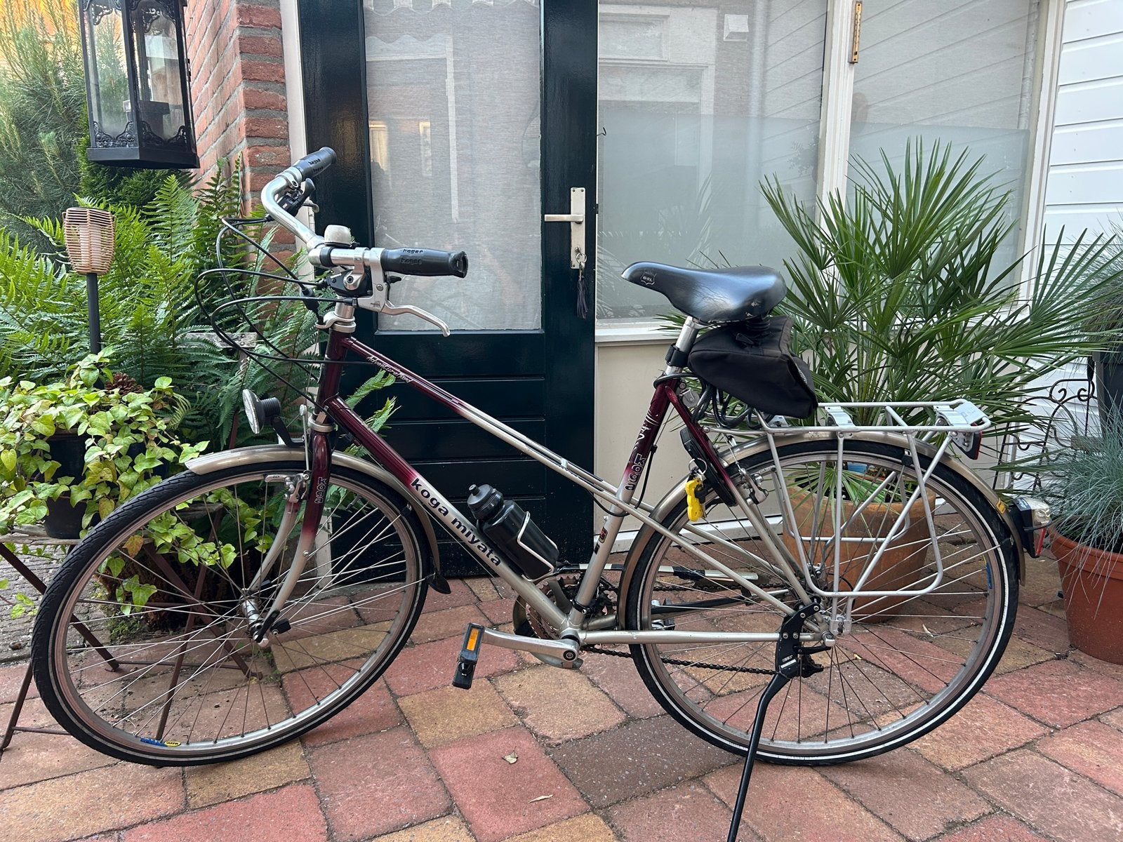 Koga Miyata Adventure Mixed Damesfiets - Gebruikt, Ophalen, 28 inch, Velgrem, 15 tot 20 versnellingen