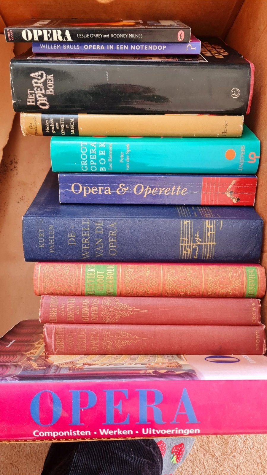 Grote collectie operaboeken en tekstboekjes (20 stuks), Ophalen of Verzenden, Gelezen, Genre of Stijl