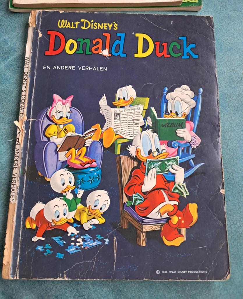 De onzichtbare man en Donald duck, Boeken, Eén stripboek, Ophalen of Verzenden
