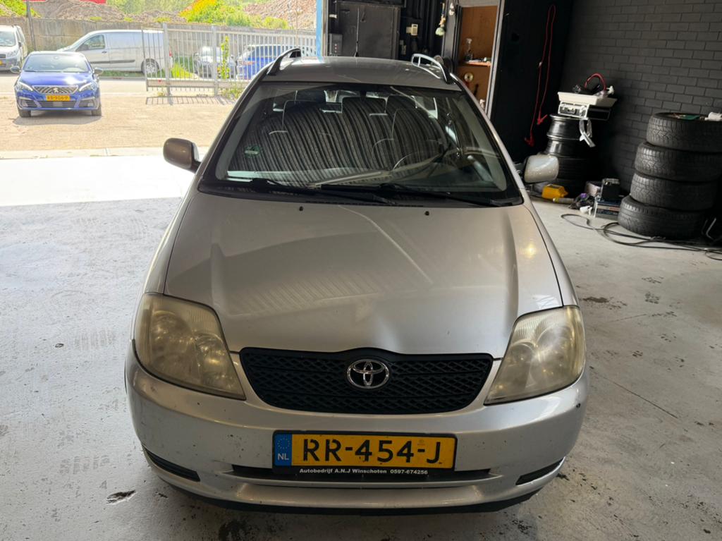 Toyota Corolla Wagon 1.6 VVT-i LINEA TERRA 2004 A/C/CLIMA/, Stof, Zwart, 1200 kg, Vierwielaandrijving