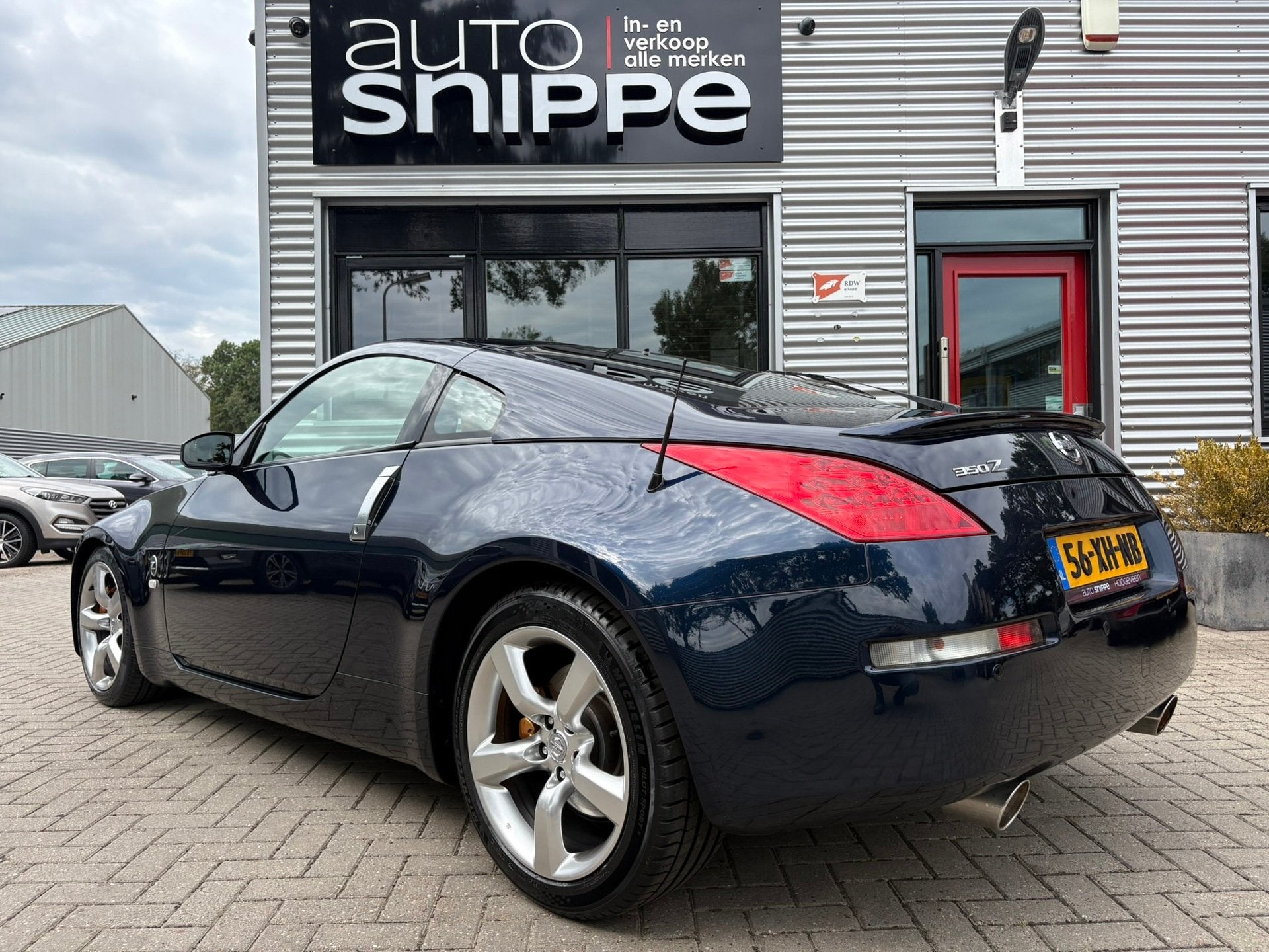 Nissan 350Z 3.5 V6 313 PK-ORIGINEEL NEDERLANDS!-92.968 KILOM, Auto's, 350Z, Achterwielaandrijving, Zwart, Blauw