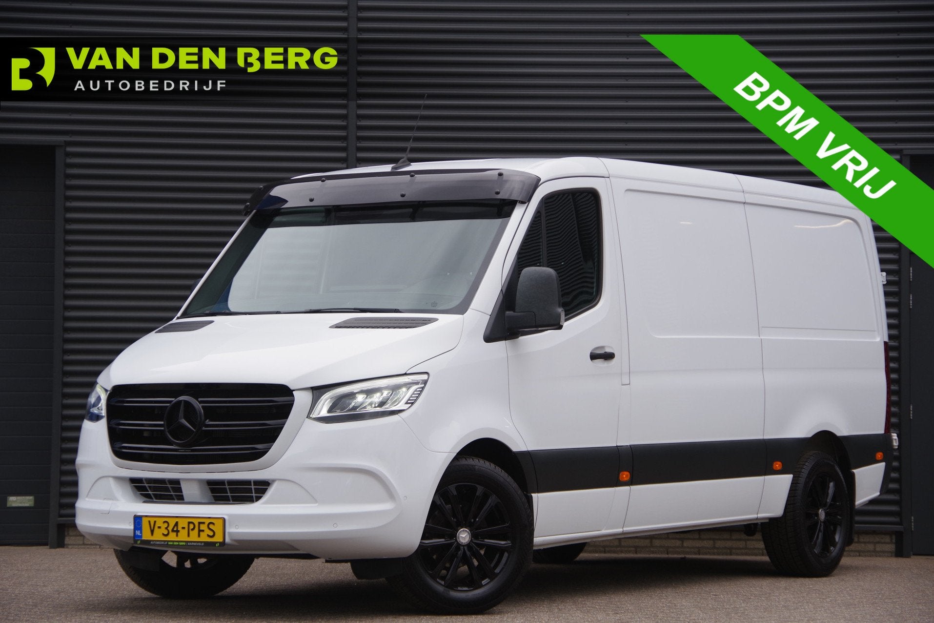 Mercedes-Benz Sprinter 319 3.0 CDI V6 L2H1 AUT. LED, 2.8T TR, Automaat, Dealer onderhouden, Euro 6, 190 pk